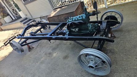 1930 Model A Chassis and Wheels