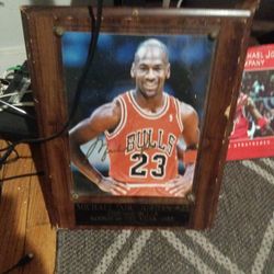 Signed Michael Jordan 
