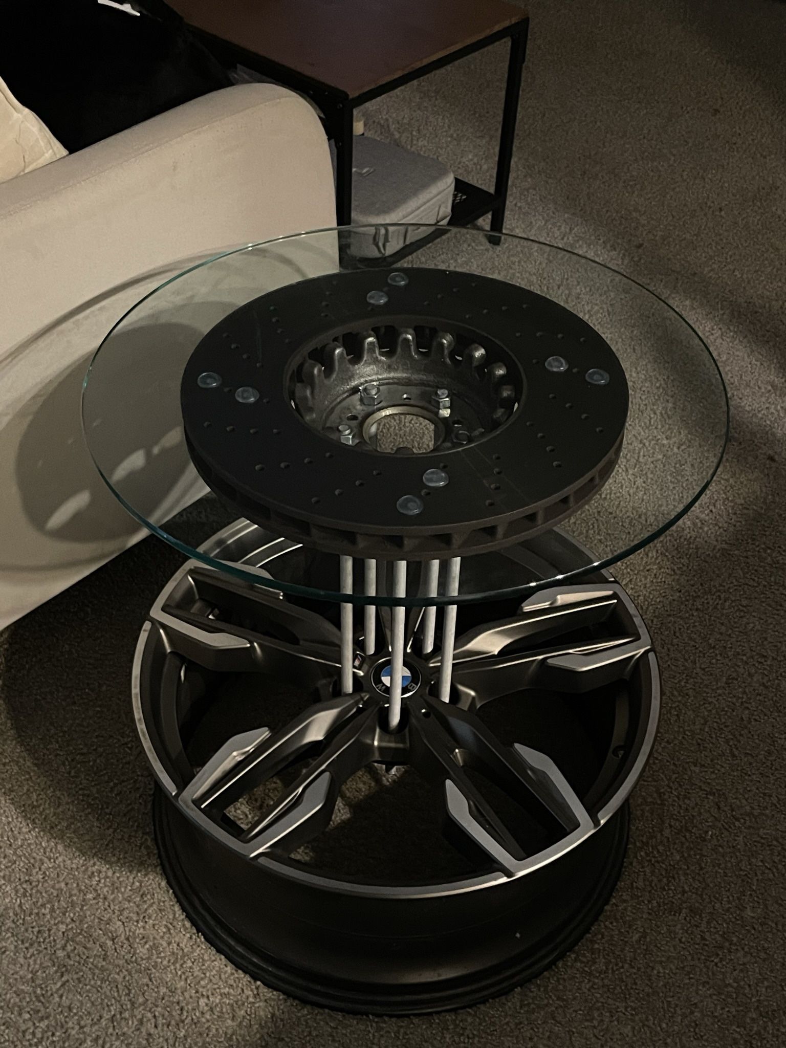 BMW Wheel Coffee Table