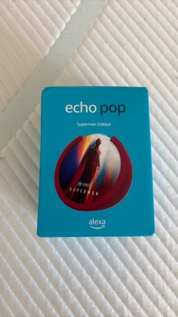 Alexa Superman Echo Pop