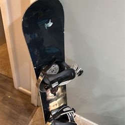 Snowboard With Bindings (Sims Size: 153)