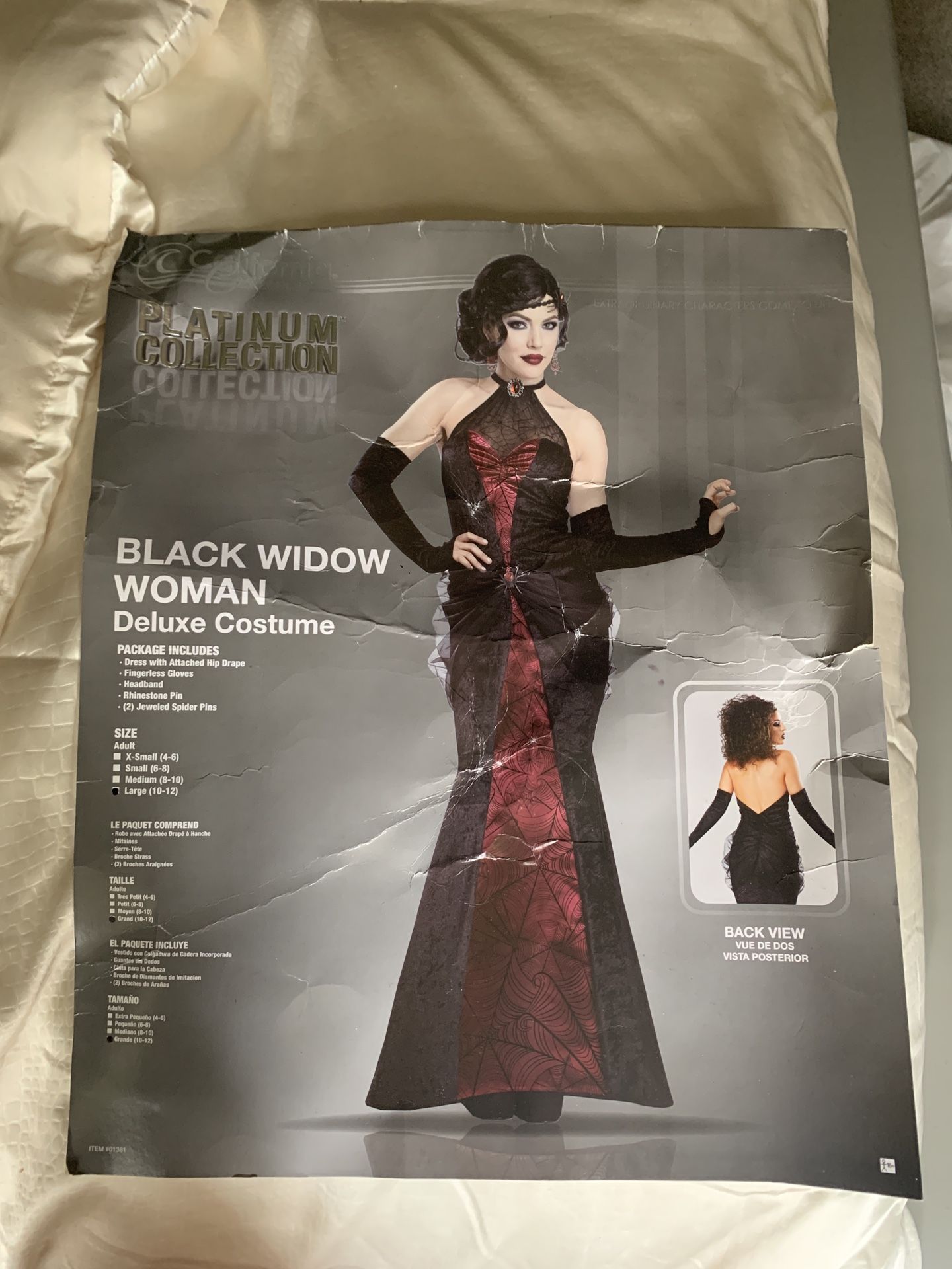 Adult Halloween Costume Black Widow