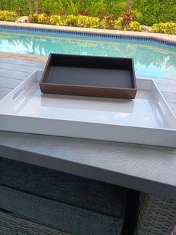 Acrylic serving tray & Vanity Tray
