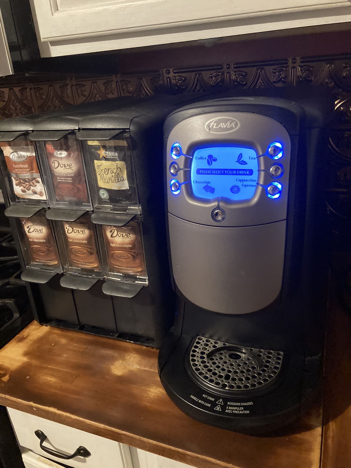 Flavia 400 Pro Coffee Maker + 9tray Holder
