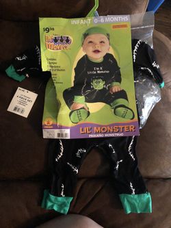 lil monster Halloween costume
