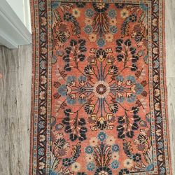Vintage Persian Rug - Hamadan District, Circa 1940s