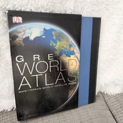 π Great World Atlas Hard Cover 2004 by Dorling Kindersley Publishing Display Book
