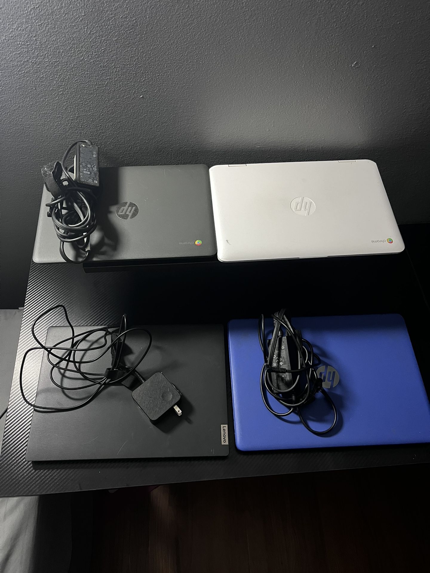 Laptops Lot of 4 Mixed Brands **READ DESCRIPTION**