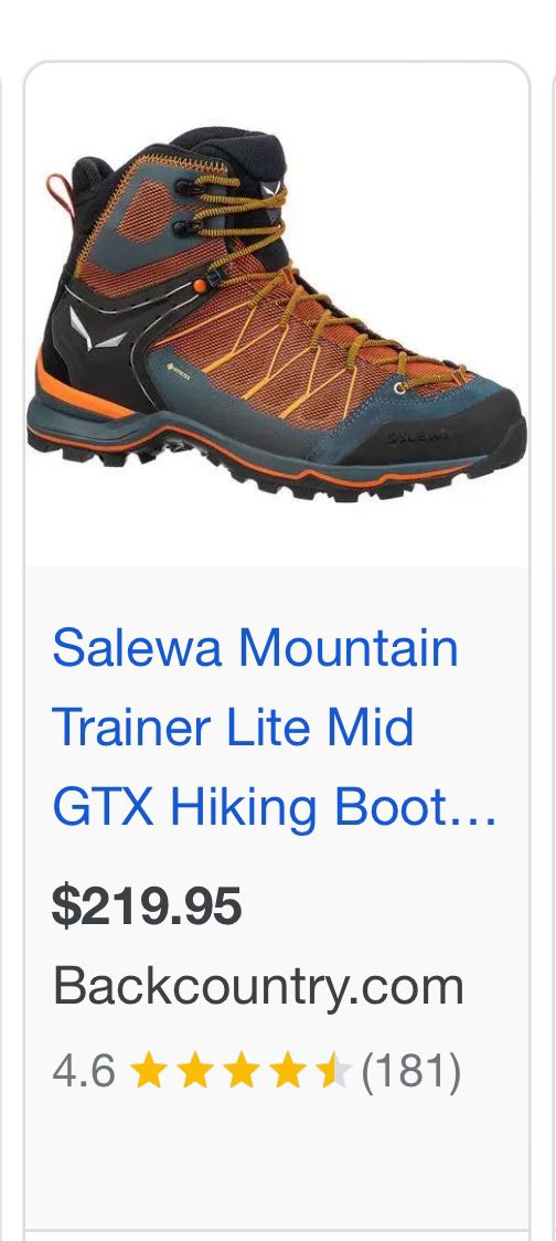 Salewa MS Mountain Trainer Lite Mid GTX Hiking Boot
