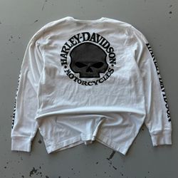 Vintage 90s Harley Skull Longsleeve