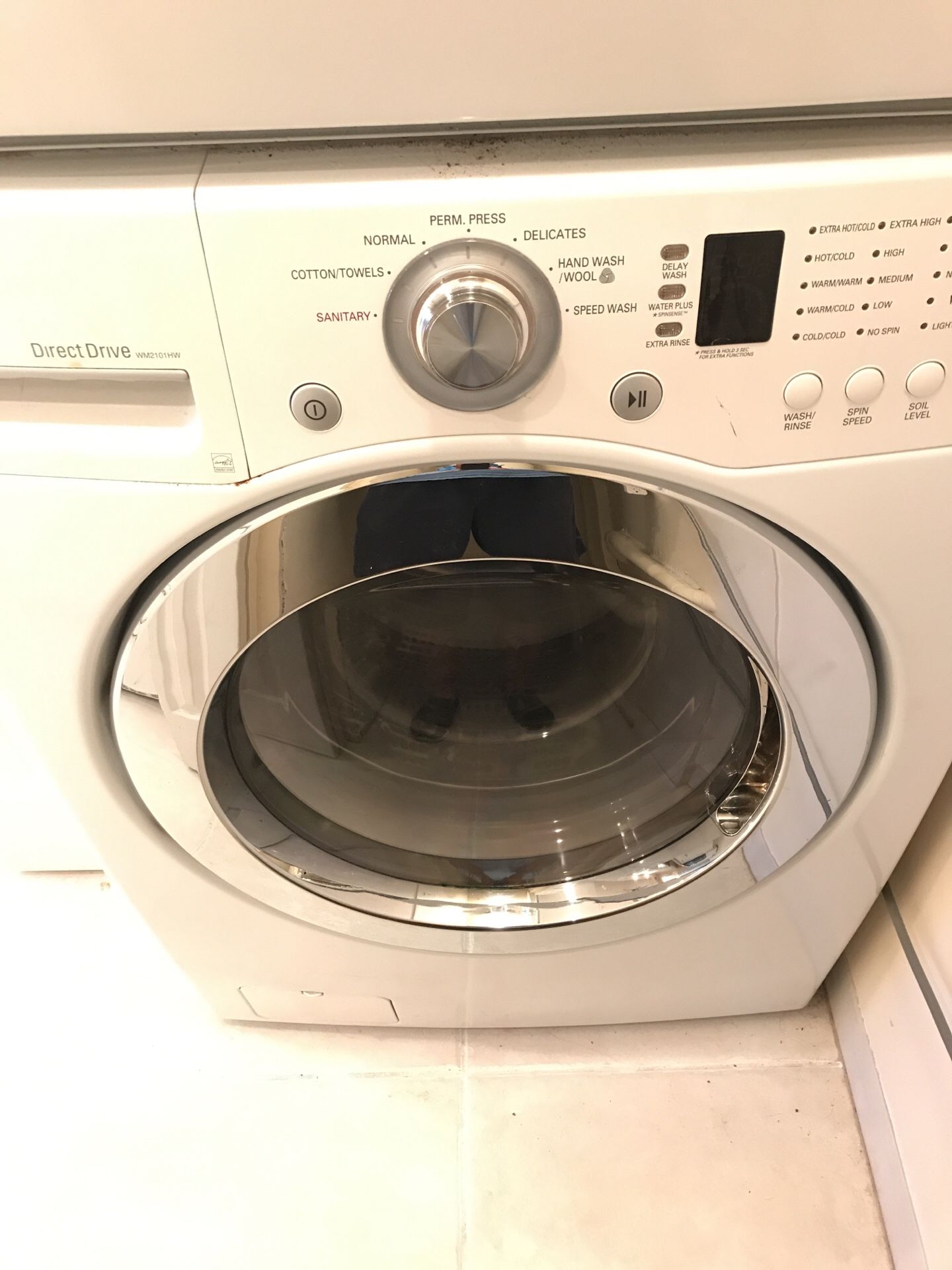 LG washer model wm2101hw