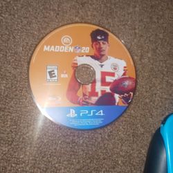 Madden 20 PS4 Game