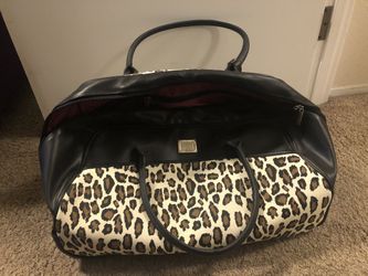 Animal Print Travel bag suitcase