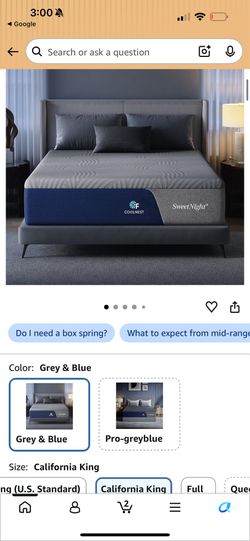Cal king mattress