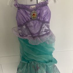 Kids Disney Little Mermaid Costume Xxs 2/3