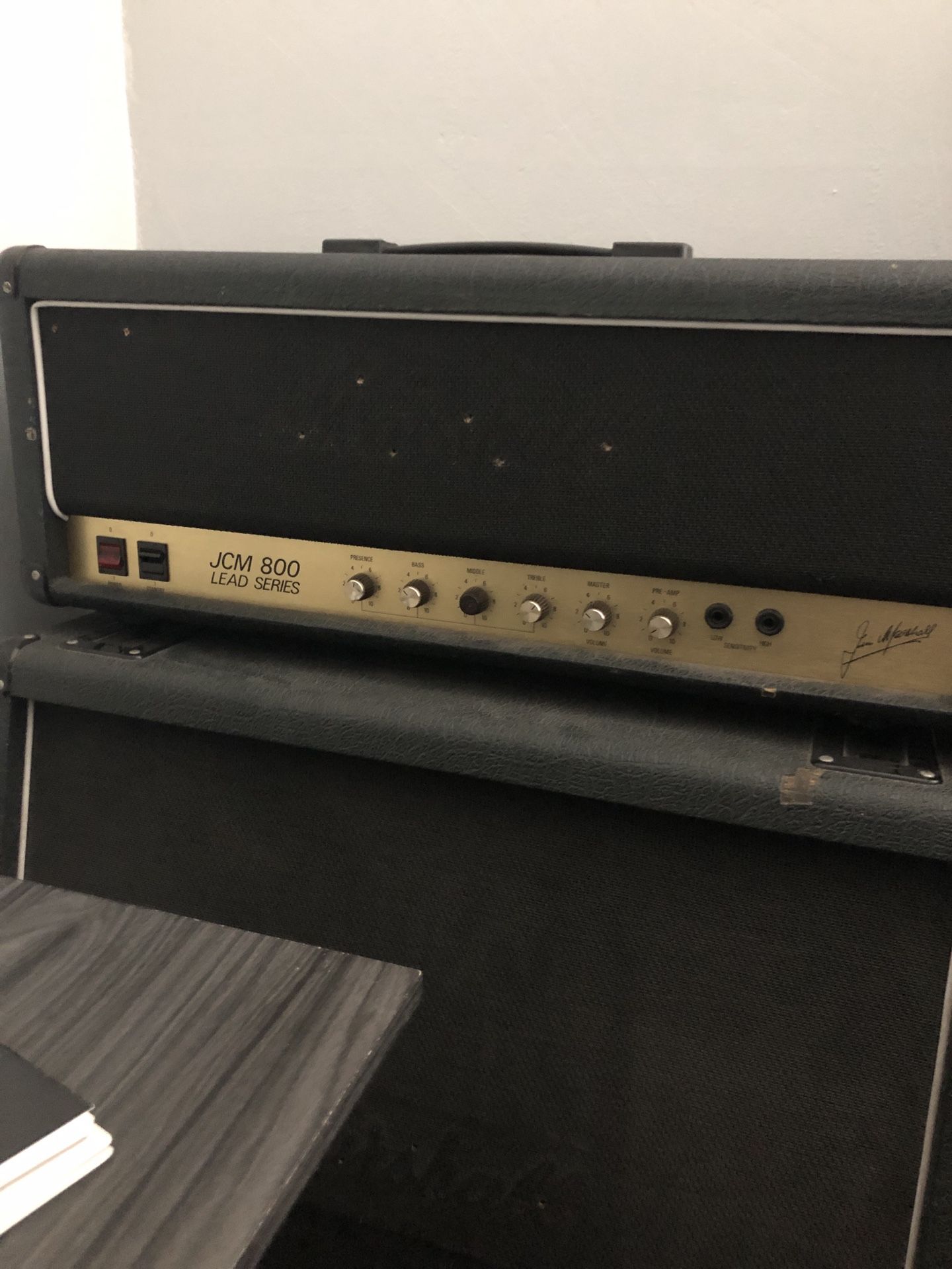 Vintage Marshall JCM800 100W Head