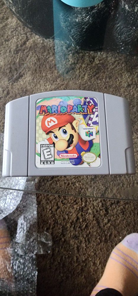 Mario Party N64 Cartridge 100% Authentic 