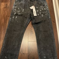 PURPLE BRAND Slim Straight Jeans