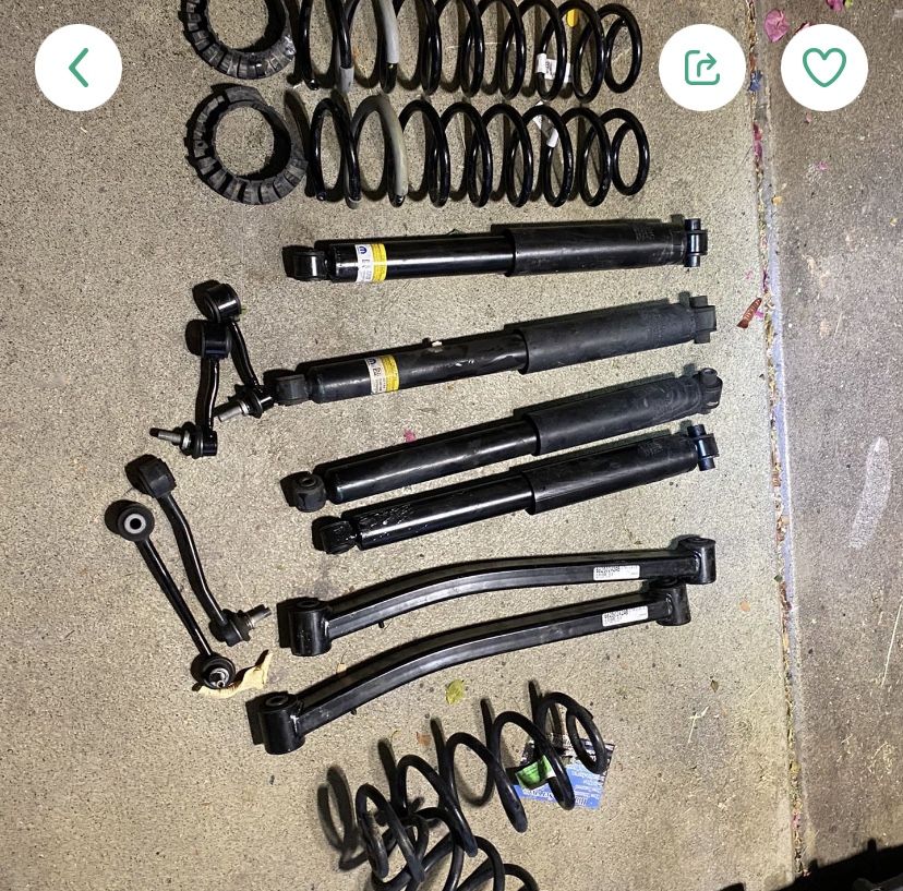 2024 JLU Suspension Parts