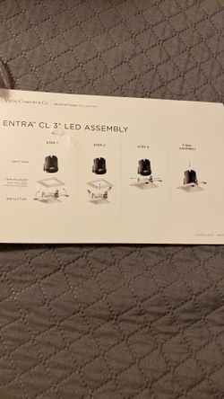 “Ceiling Lights” Visual Entra CL 3” LED Assembly