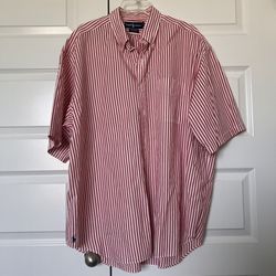 Ralph Lauren Big Shirt 100% Cotton XL Stripe w/ Pocket 