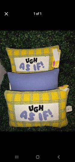 "Clueless" Decor Pillows (3)