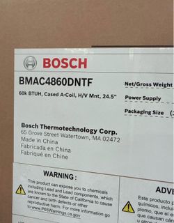 5 Ton Bosch 24.5" Cased Coil, BMAC4860DNTF