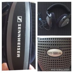 SENNHEISER HD500A TERAPY COMFORTABLE HEADPHONES LIKE NEW ONLY PICK UP 