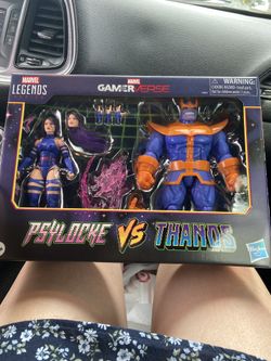 Marvel Gemerverse Psylocke Vs Thanos