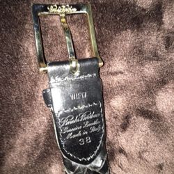 Brooks Bro’s. Italian leather belt