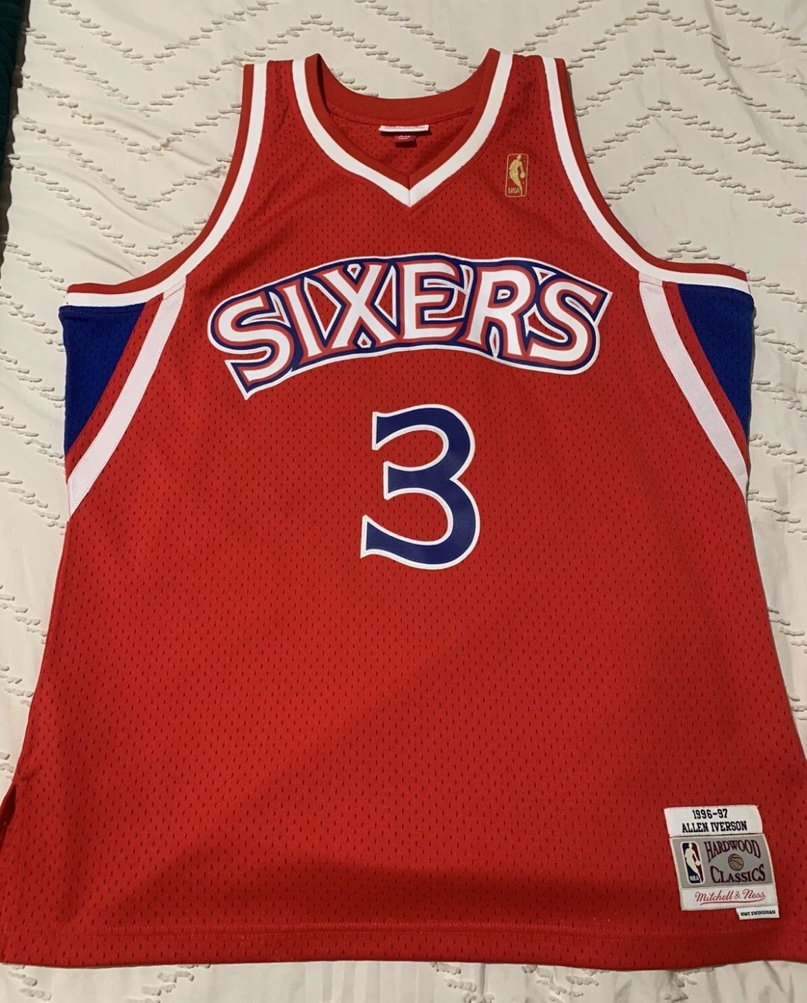 Allen Iverson Jersey (XL) Philadelphia 76ers