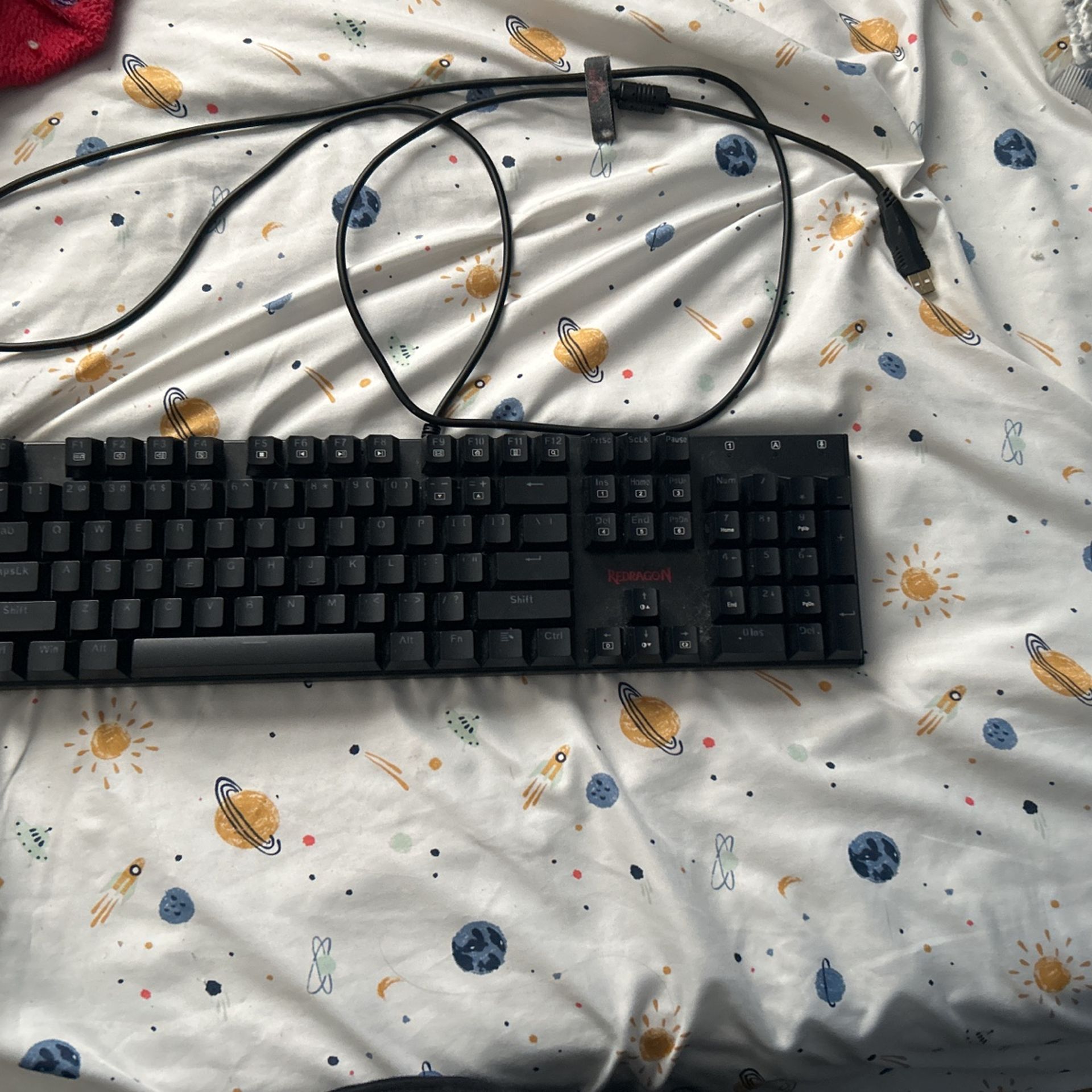 100% L565 RGB Red Dragon Gaming Keyboard