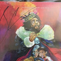 J Cole Signed Vinyl