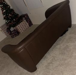 brown couch 
