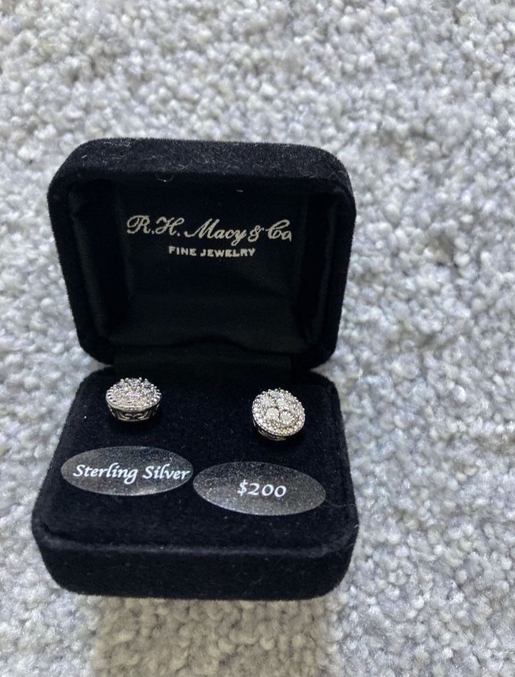 Diamond Stud Earrings