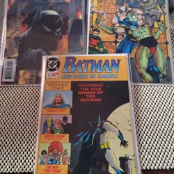 Batman comic Lot(3)