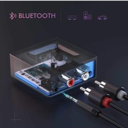 Esinkin Wireless Audio Receiver for Music Streaming Sound System Works with Smart Phones, Tablets and Car, Wireless Adapter for Speakers