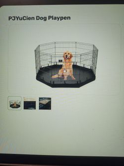 PJYuCien Dog Playpen
