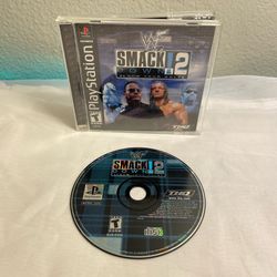 PS1 WWF SmackDown 2: Know Your Role (Sony PlayStation 1, 2000) - Complete Tested