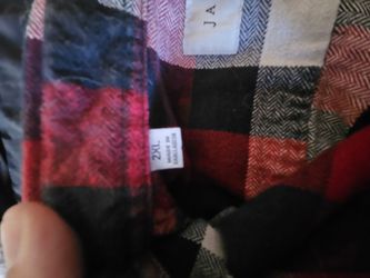 2XL Jachs Red Flannel