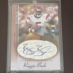 USC Reggie Bush Autograph Rookie Card 