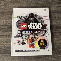 Lego Star Wars In 100 Scenes Book - Exclusive Minifigure - Unopened