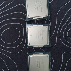3x Intel® Core™ i7-10700 Processor 16M Cache, up to 4.80 GHz