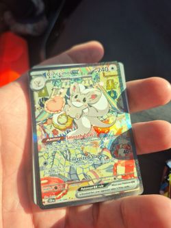 Cinccino ex Full Art pulled today Pokémon