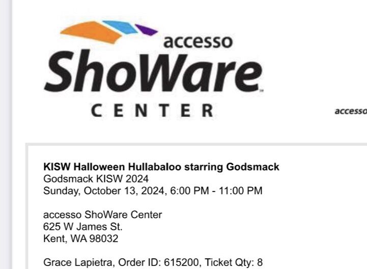 KISW GODSMACK and HALESTORM