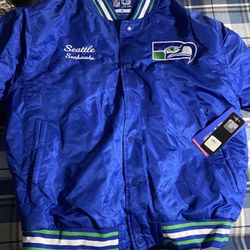 XL Seattle Seahawks puffer jacket 