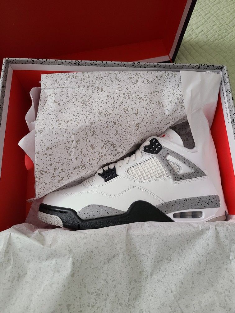 Air Jordan 4 'White Cement'