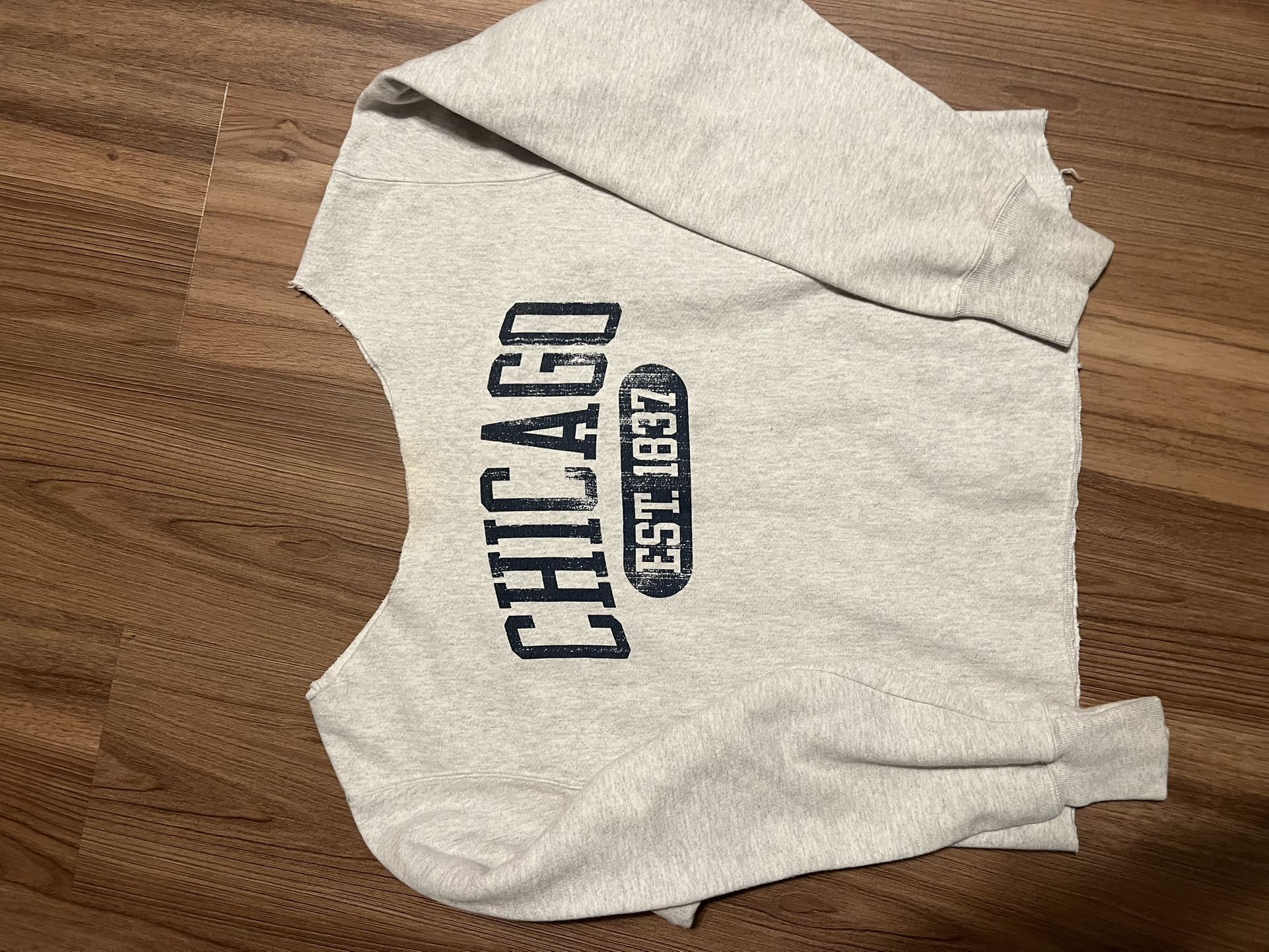 girl cut sweater chicago