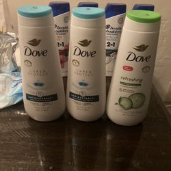 Body Wash Brand Dove $5 Por Cada Uno 