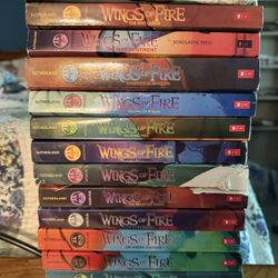 Wings of Fire Books 1-15